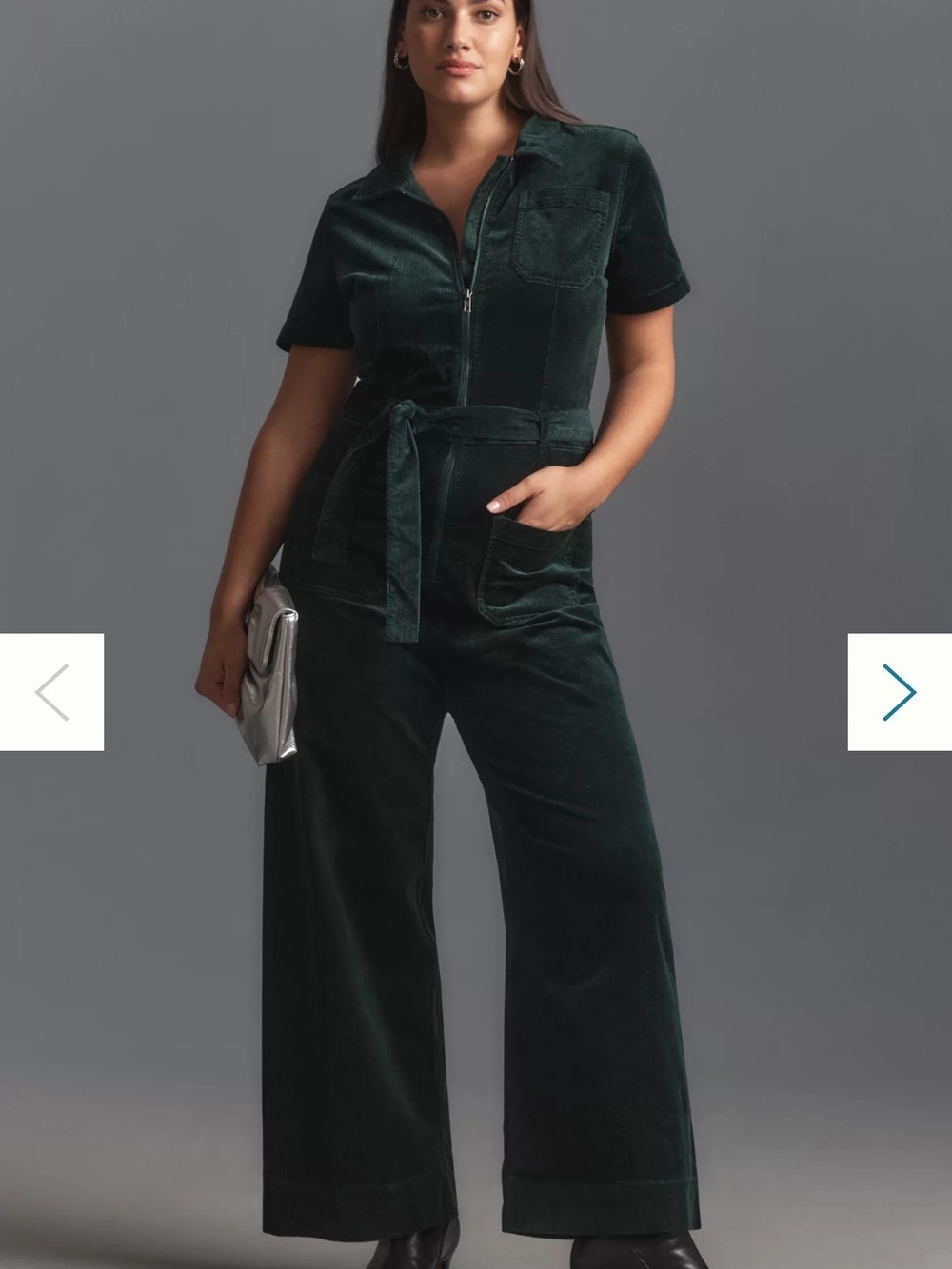 NWOT Maeve Colette Corduroy Jumpsuit